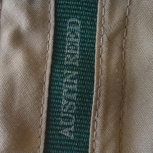 Austin Reed Olive Green Pebbled Cotton Pants 36 - 30.5 - Picture 12 of 16